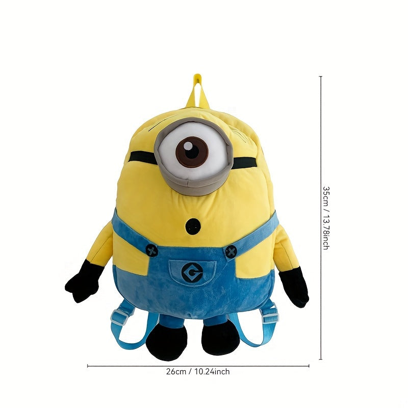 Plush Minion Backpack - For a Cute and Practical Look
