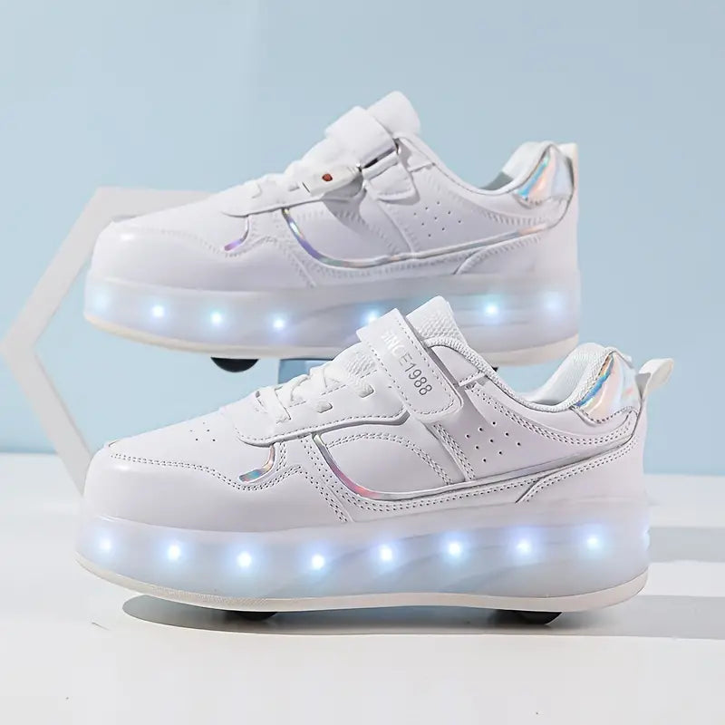 Glide in Style with Velo – Sneakers with Wheels and Light-Up Soles