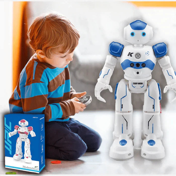 SmartCompanion Interactive Robot | Multilingual, gesture-responsive tech for kids and families