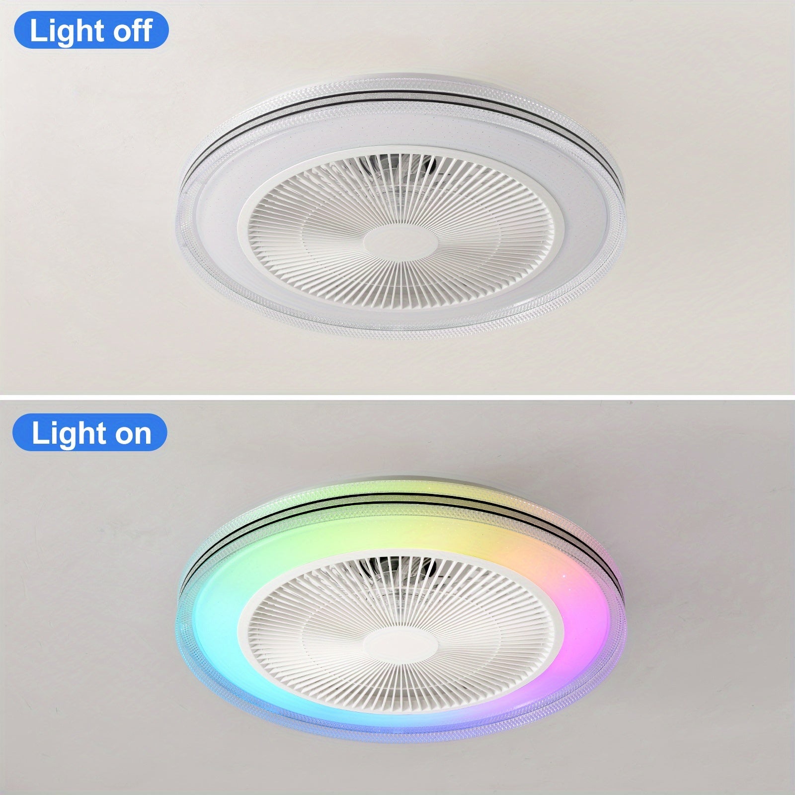 LumiCool RGB Ceiling Fan – Fresh and Atmospheric