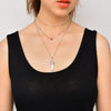 Natural Crystal Hexagon Gemstone Necklace – Aurora