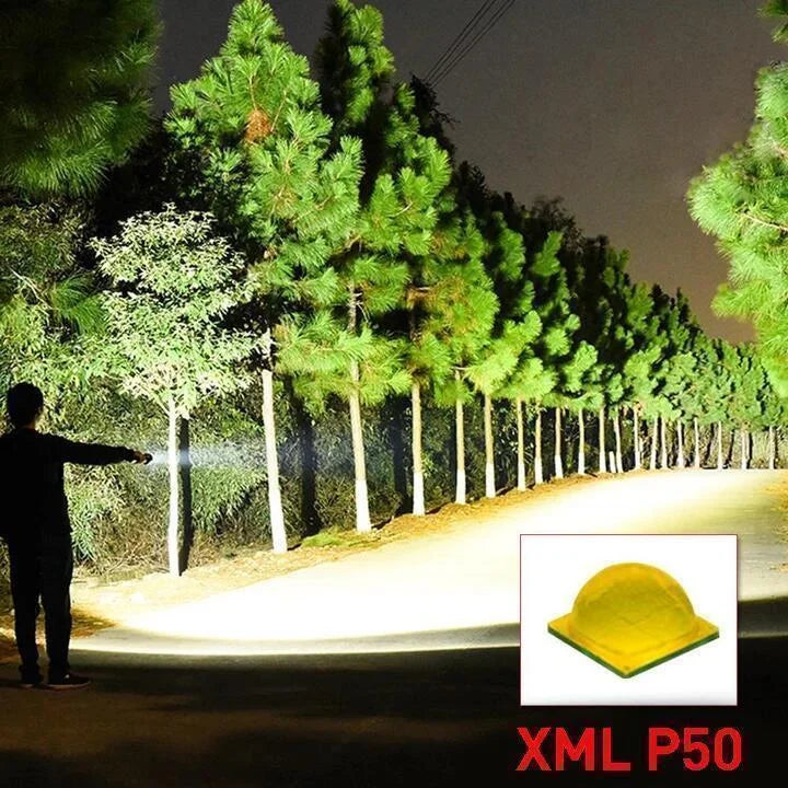 90000 Lumen XHP50.2 Most Powerful Torch
