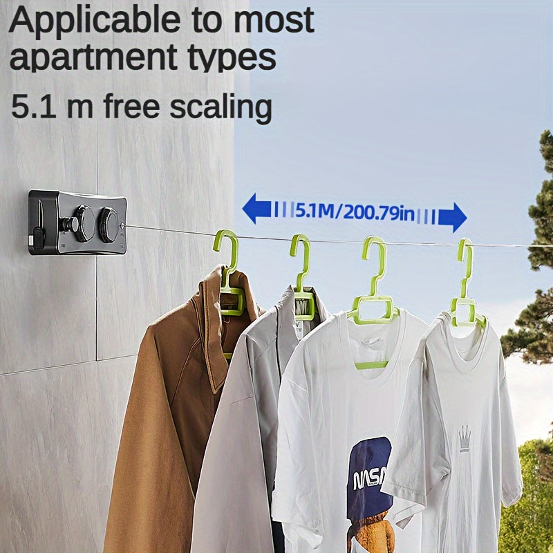 Foldable Double Clothesline – Compact and Strong