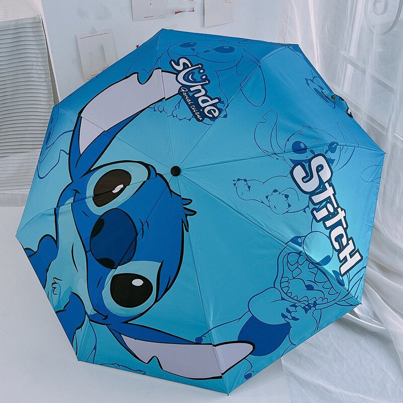 Stitch Umbrella for Children – Cheerful and UV-Resistant for Sunny and Rainy Days