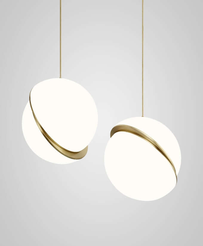 Half Moon Pendant Light - LED Pendant Light