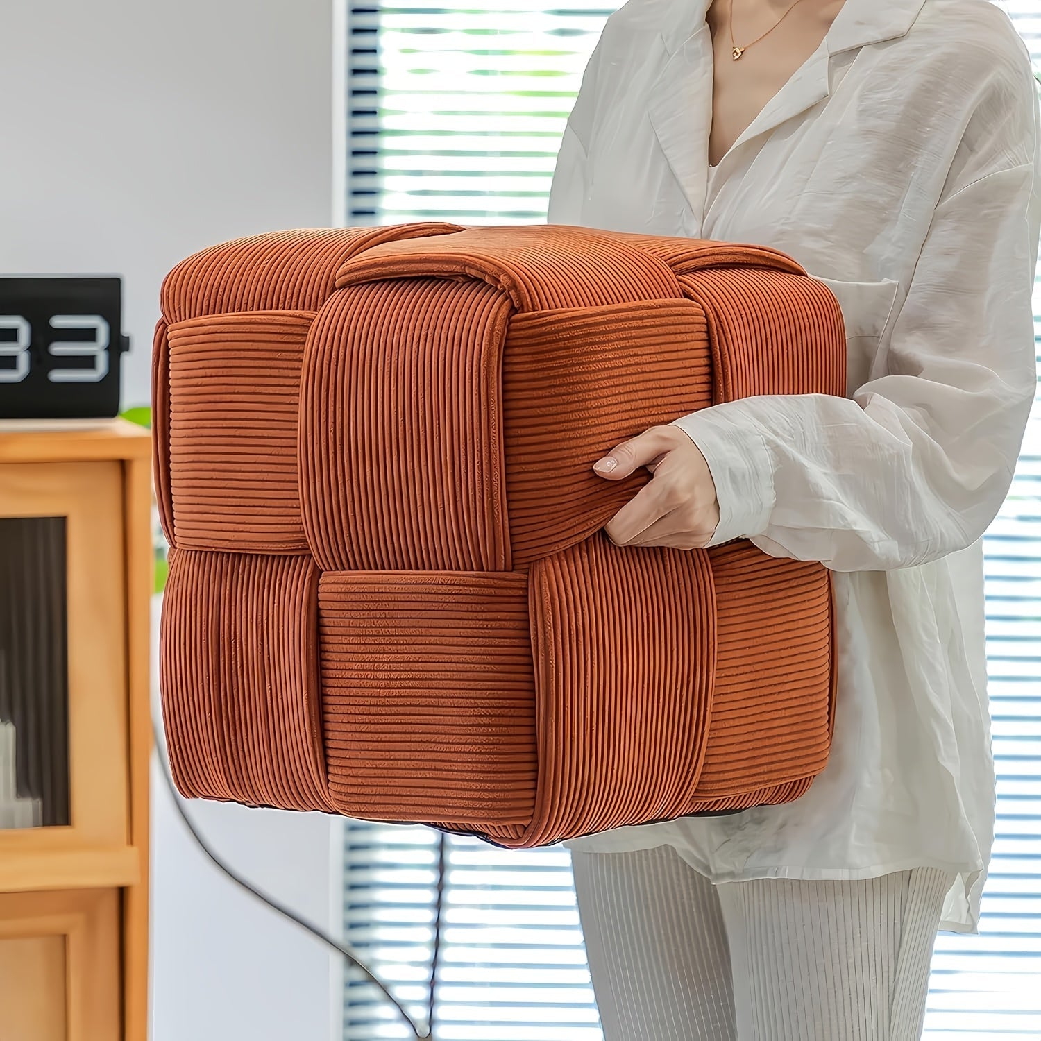CordyCube Ottoman – Chic Design and Comfort in One