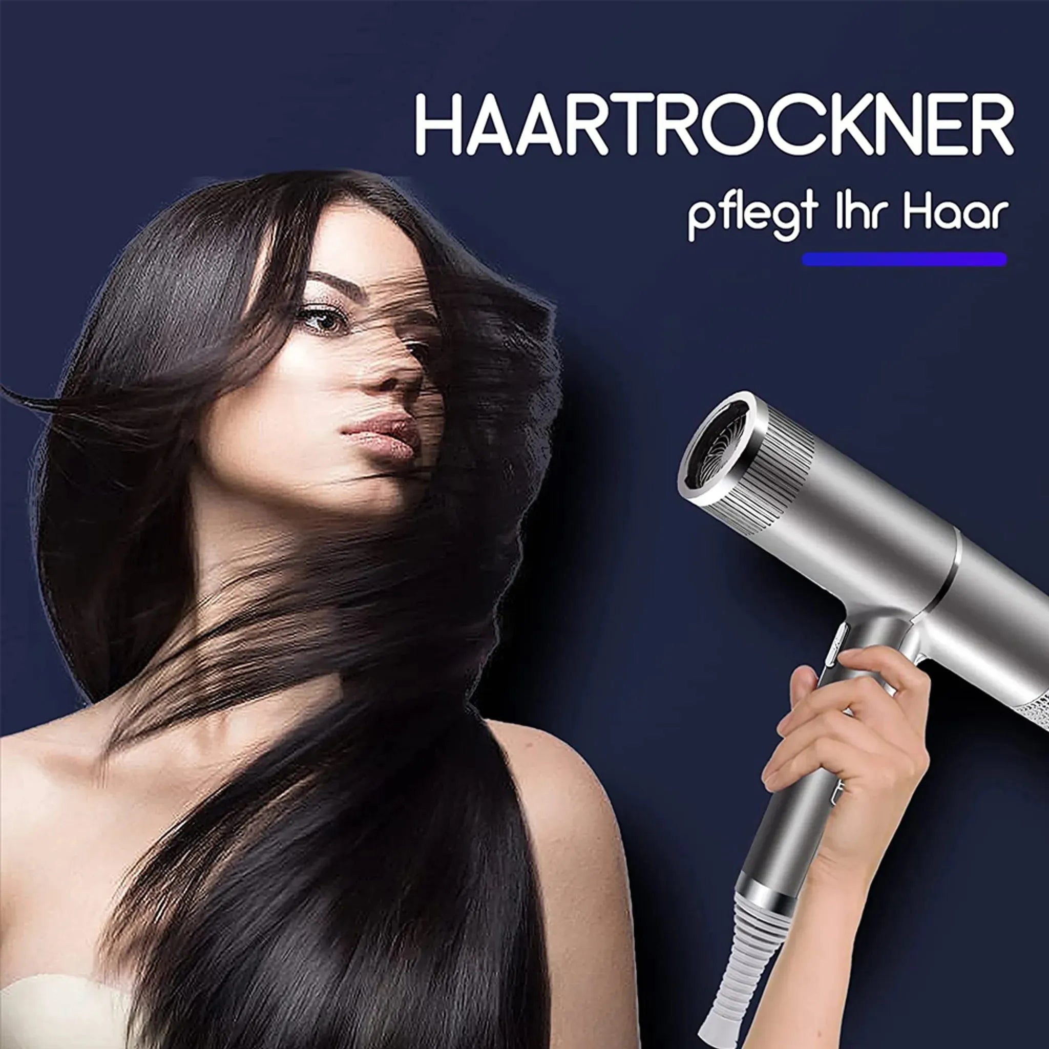 AeroDry – Professional Hair Dryer with Ion Technology | Fast & Hair-Friendly