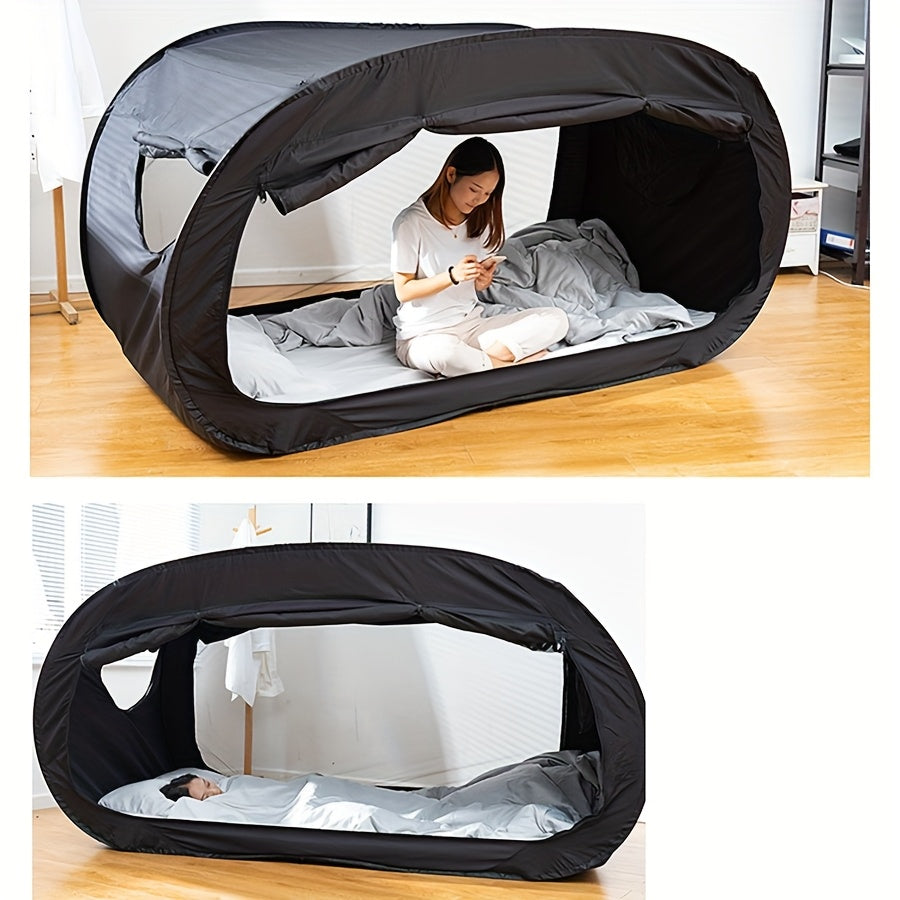 CozyNest Foldable Tent Bed – Protection and Rest Within Reach