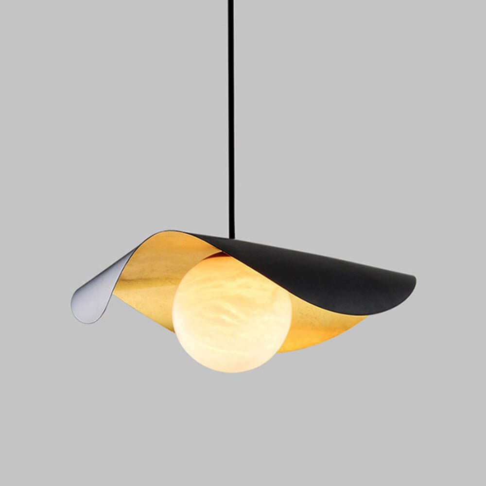 Modern Pendant Light with Marble Design