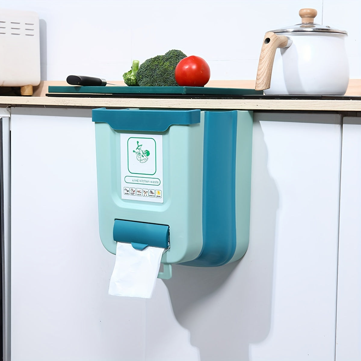 Foldable Kitchen Bin - For Smart Waste Management in Any Kitchen