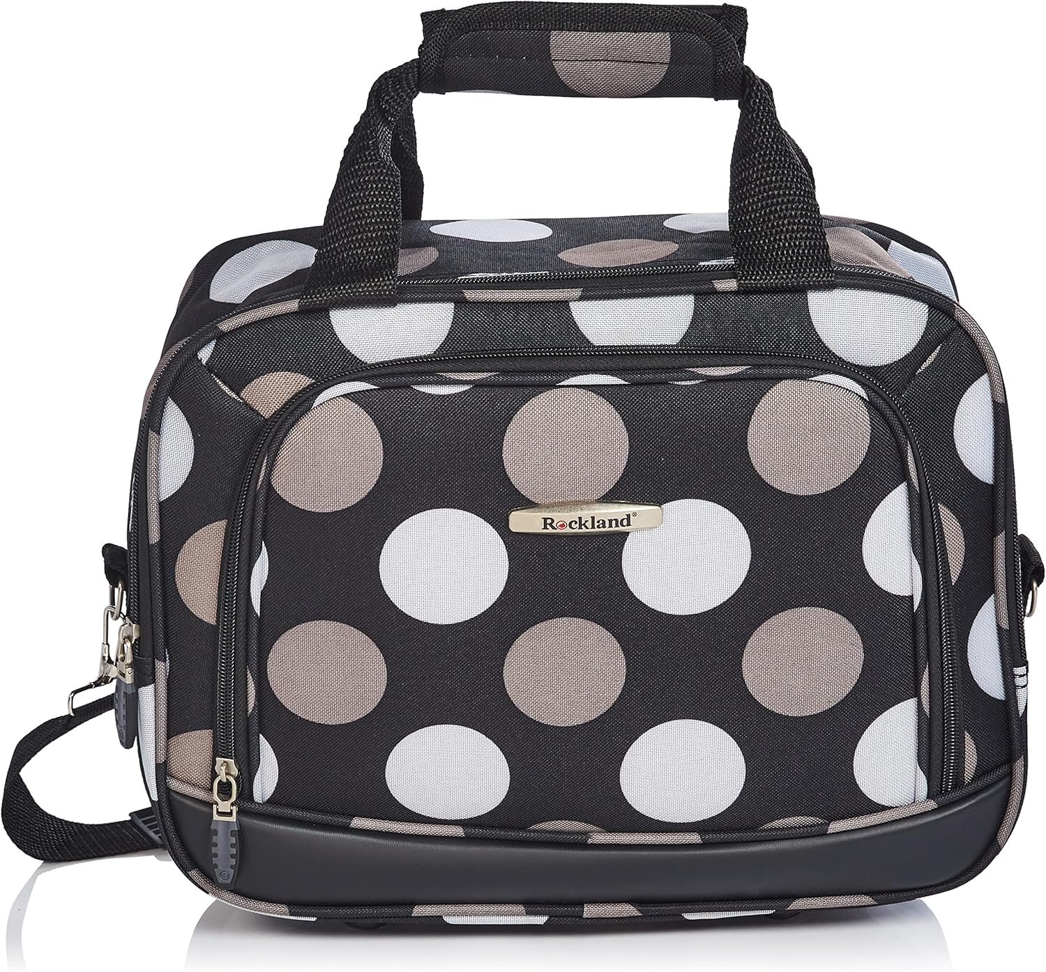 2-Piece Softside Upright Luggage Set with Cabin Bag & Smooth-Running Wheels