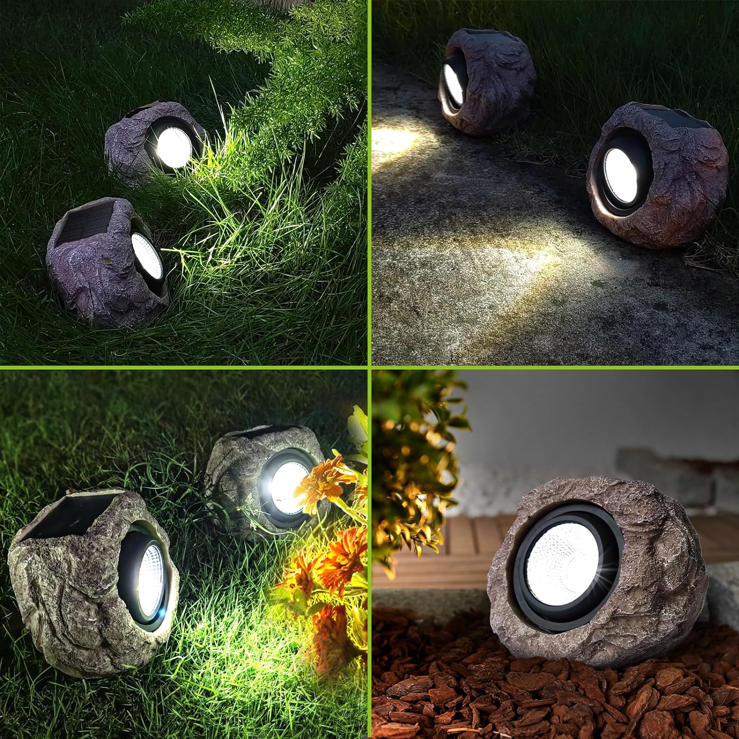 RadiantRock SolarLight | Outdoor Rock Lighting Solution with Energy Efficiency and Weather Resistance