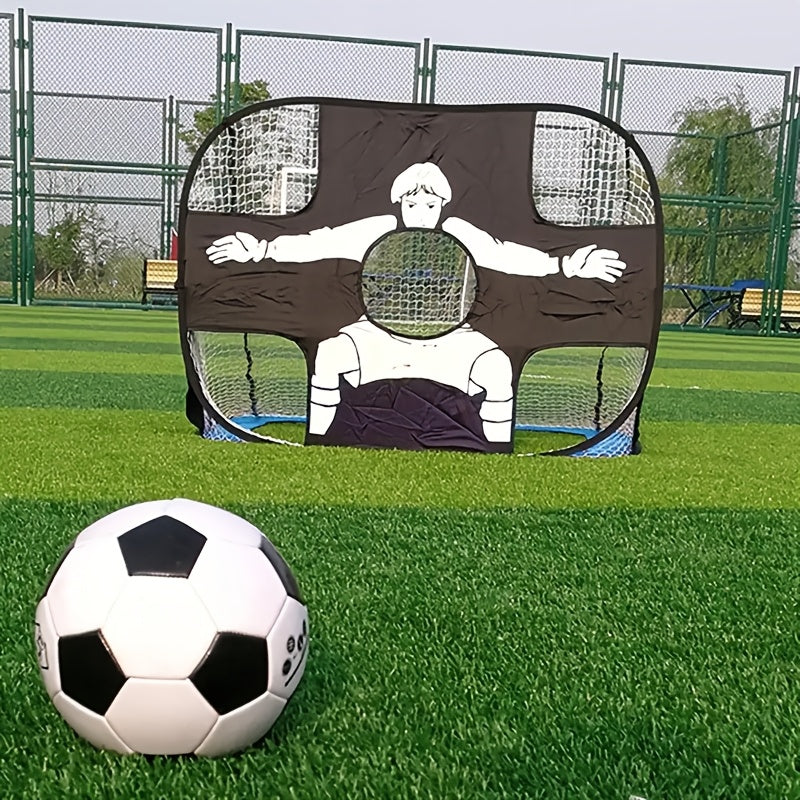 2-in-1 Foldable Football Goal – Ideal for Training and Outdoor Fun