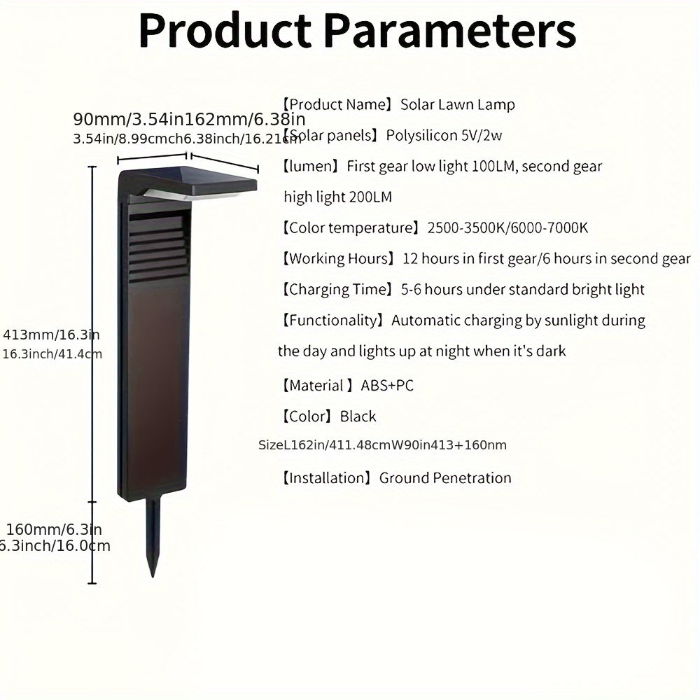 Solar Garden Path Lighting – Modern and Functional