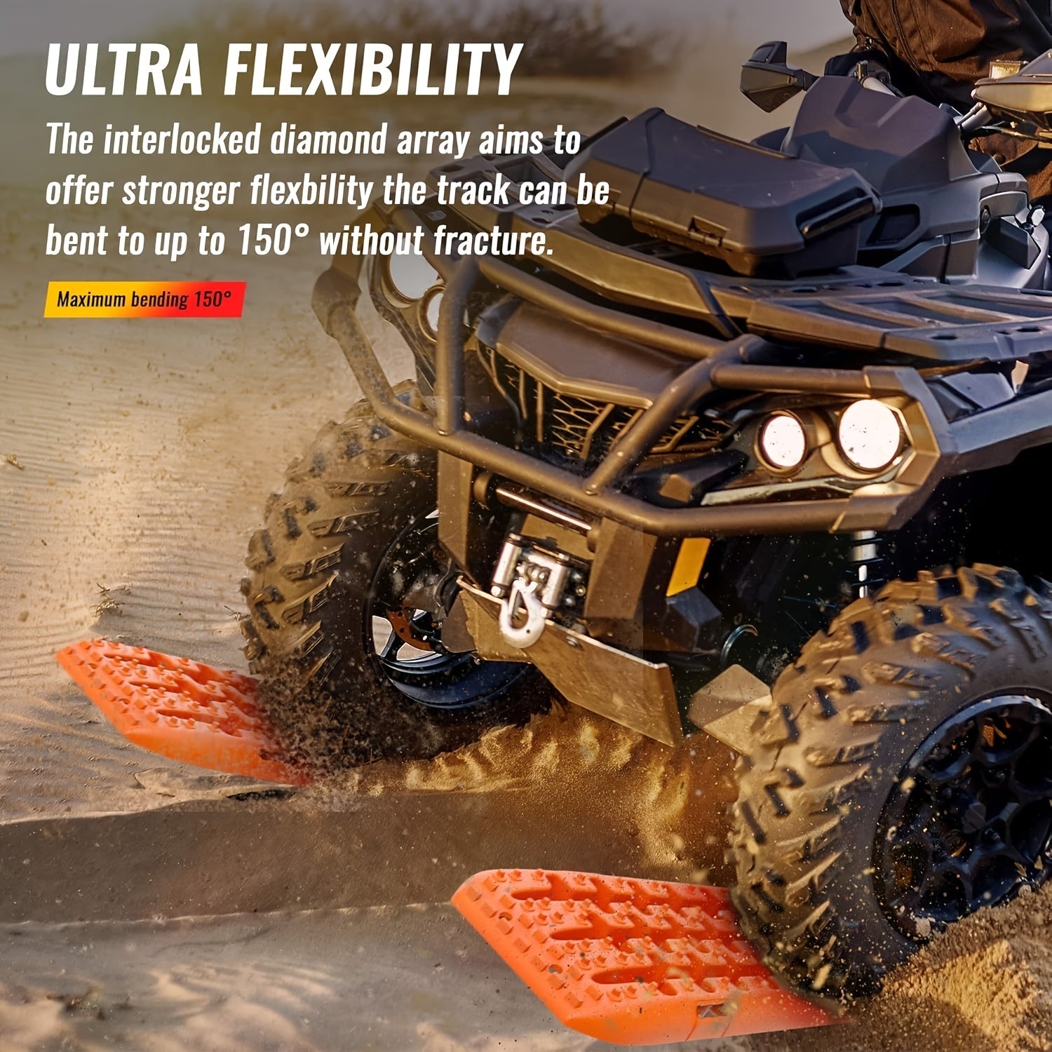 GripPro Recovery Plate – Robust and Non-Slip for Off-Road Safety