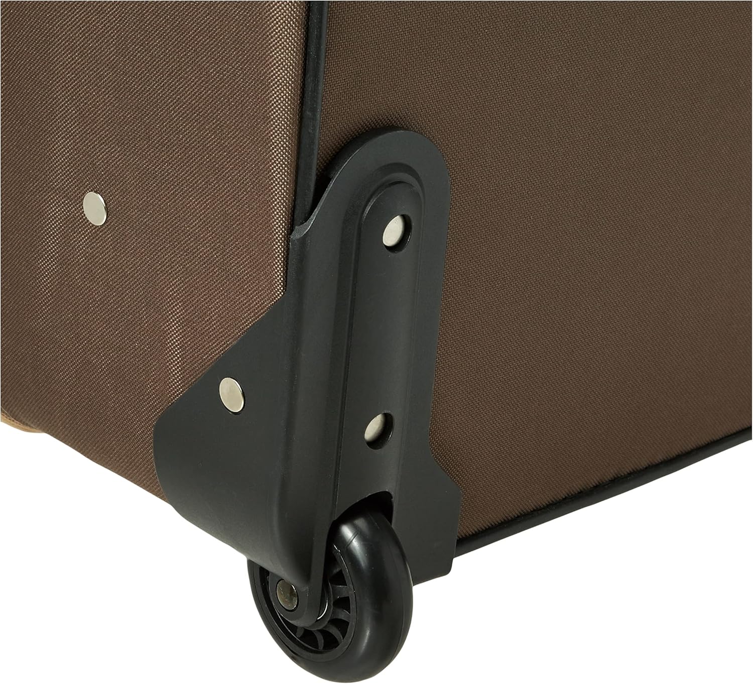 2-Piece Softside Upright Luggage Set with Cabin Bag & Smooth-Running Wheels