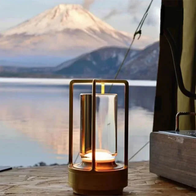 CrystalGlow - Crystal Lantern with Elegant Lighting