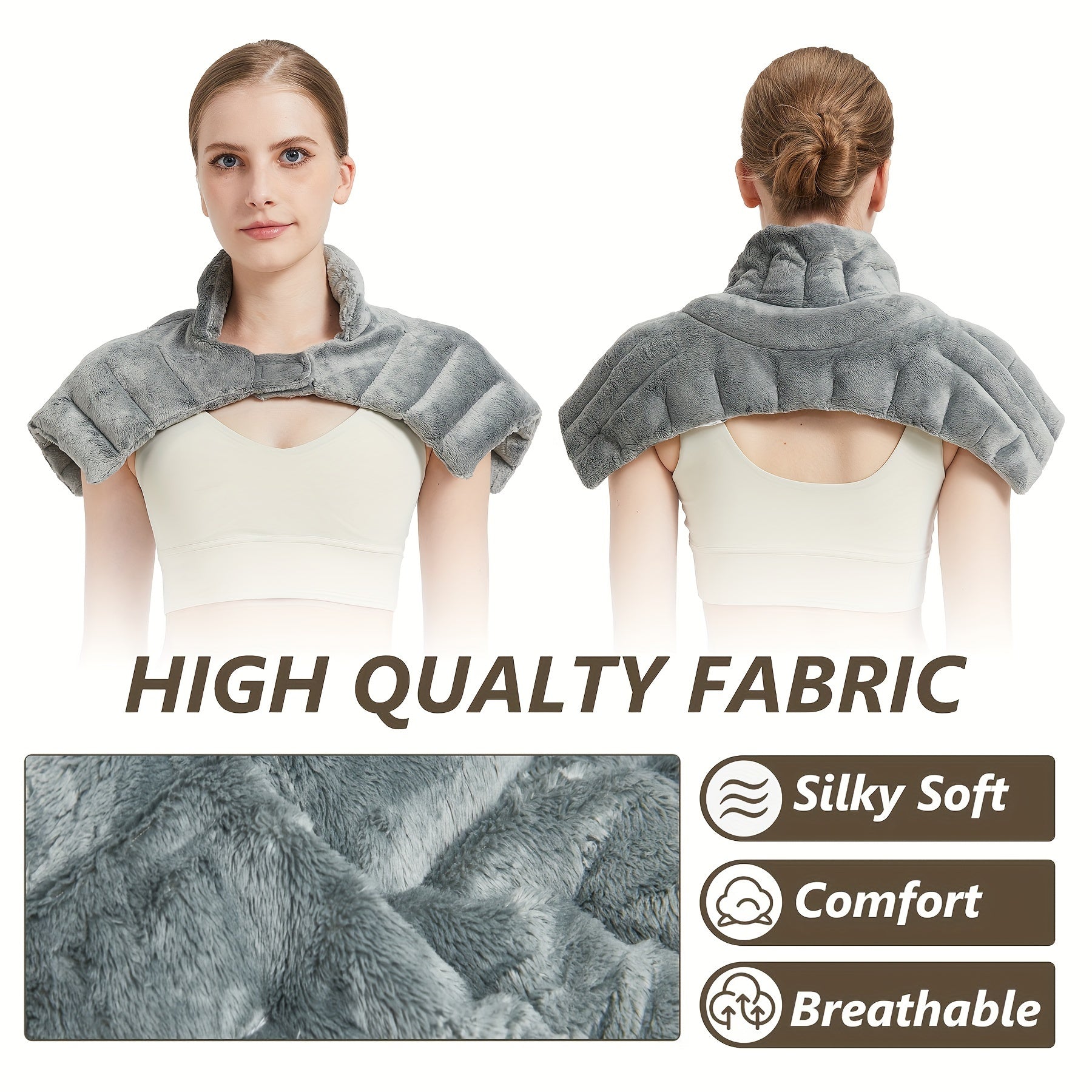 Weighted Microwave Heating Pad – Comfort and Relaxation for Neck and Shoulders