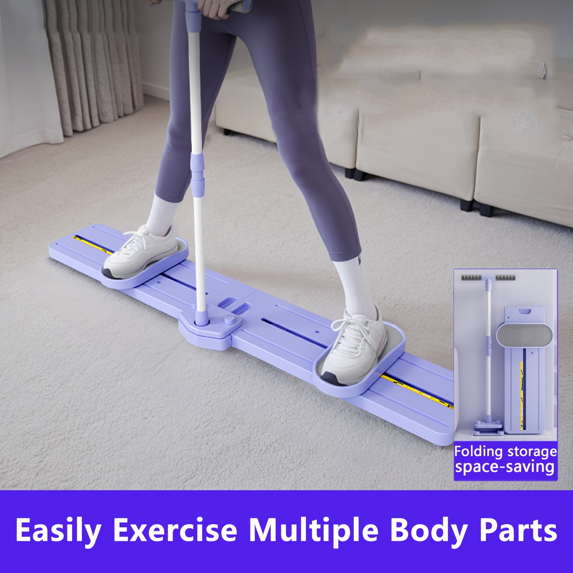 2-in-1 Multifunctional Pilates Board – Efficient for Yoga and Fitness