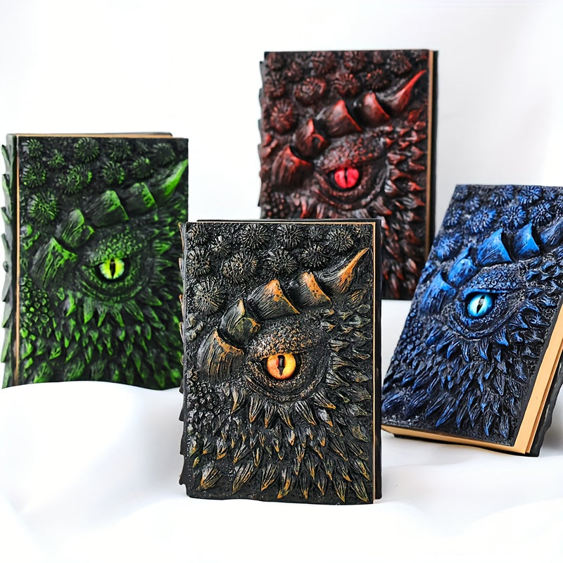 Fantasy Notebook with Dragon Eye – Robust and Artistic