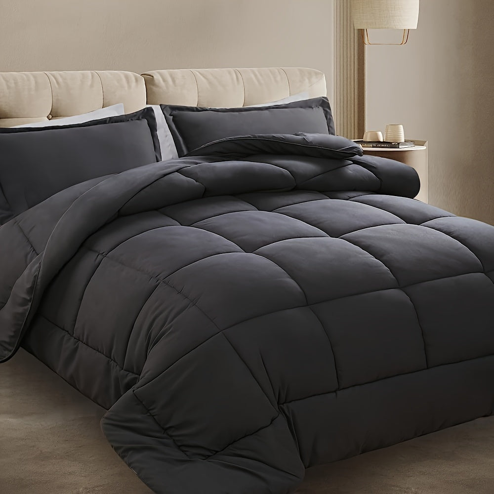 All-Season Comforter Set - Ademend, Soft and Lightweight for a Luxurious Sleep Experience