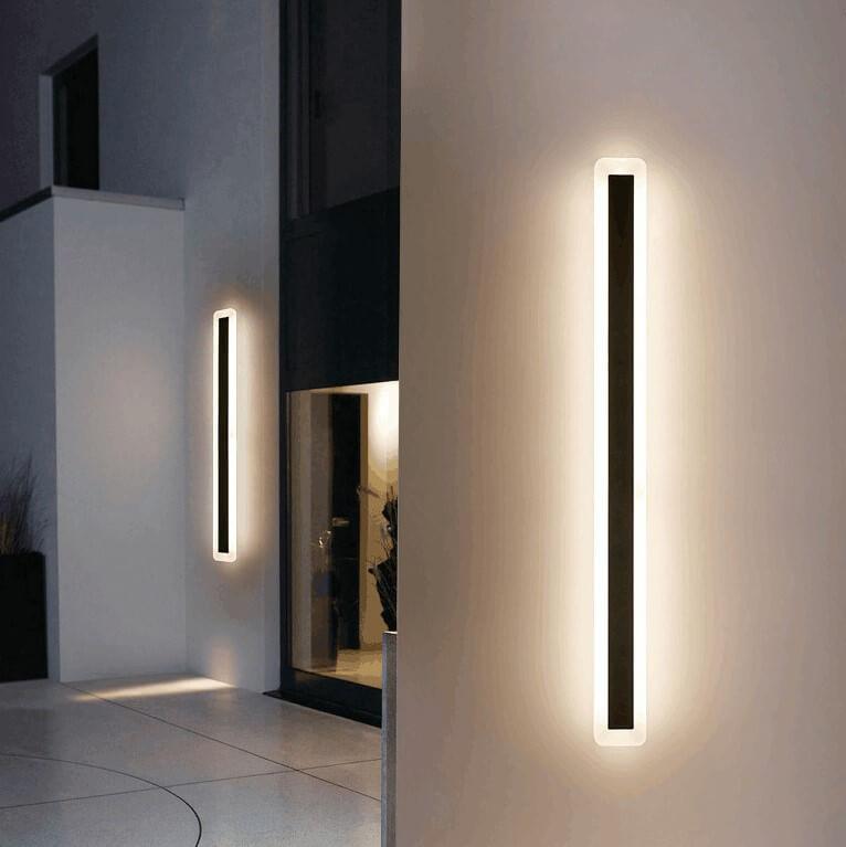 LED Outdoor Wall Light - Slim & Stylish Design
