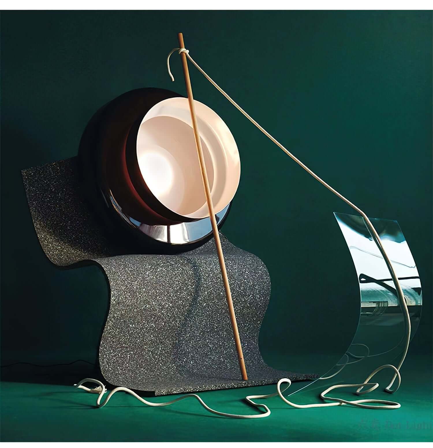 Bohemian Style Pendant Light - Glass & Metal LED