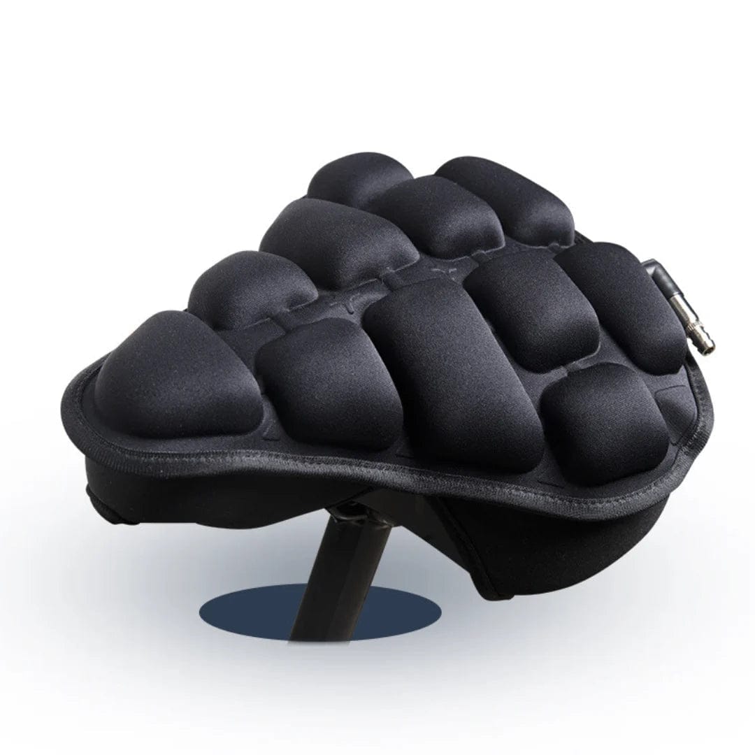 AirSeat | Comfortable Shock-Absorbing Bike Saddle | Perfect Air Circulation | Adjustable Air Pressure | Anti-Slip Silicone Base | Dry and Soft Seating | Ideal for Long Rides | Available in Sizes S and M