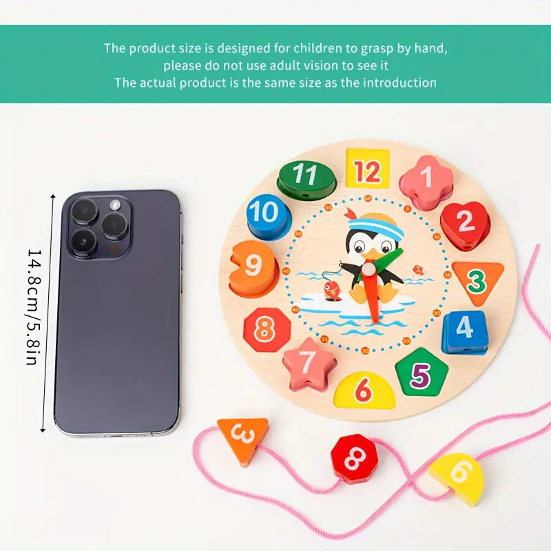 Colourful Wooden Toy Set - Educational Toys for Children