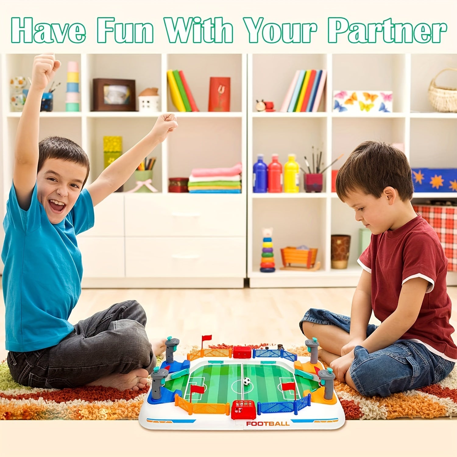 Table Football Game for Two Players - For Endless Fun