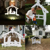 MajestiCraft Holiday Nativity Scene | High-quality weatherproof Christmas decoration for outdoors
