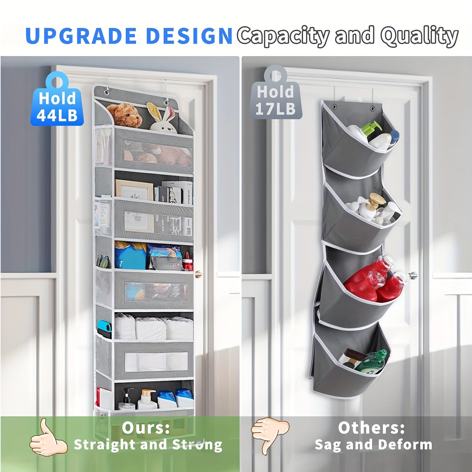 Hanging Storage Organiser with 3 Levels – Practical and Spacious for Any Room