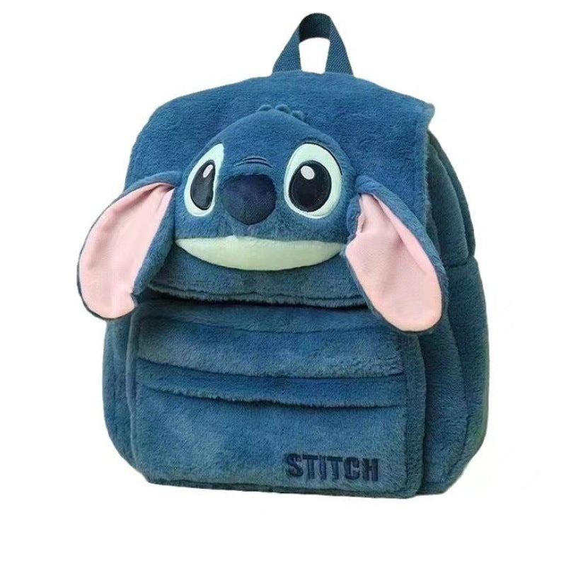 Disney Stitch Plush Backpack for Children – Cute and Durable for School and Daily Use