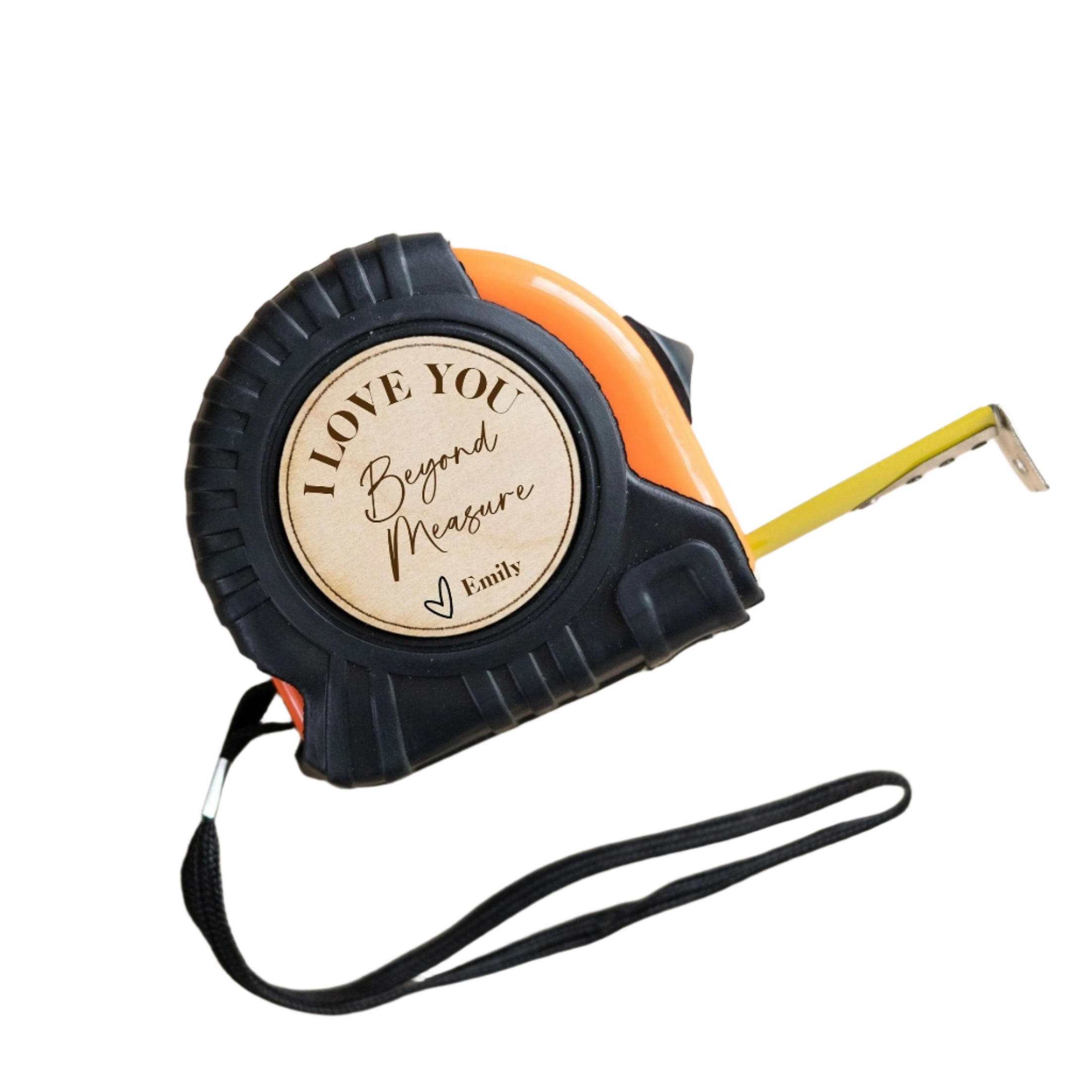 HammerName - This personalised tape measure and hammer set is a tribute to the hard work of a man or woman