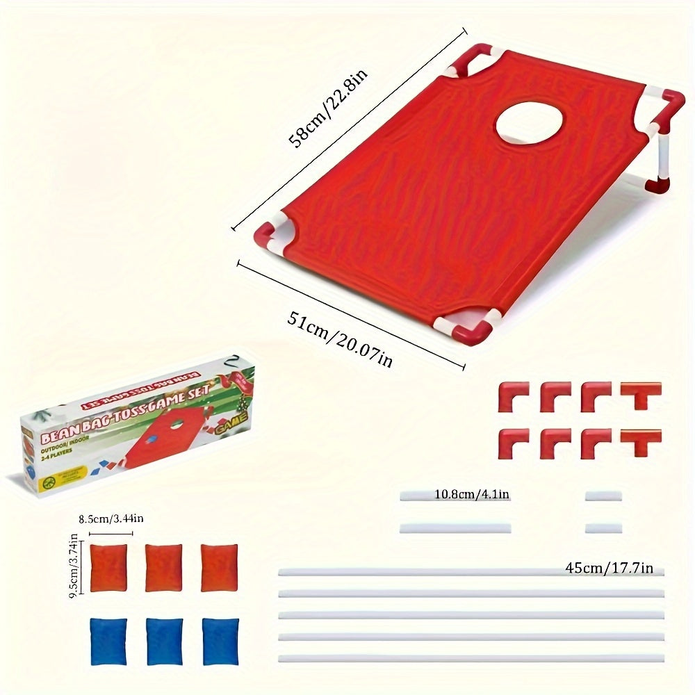 Portable Cornhole Game Set – Perfect for Family Fun Outdoors