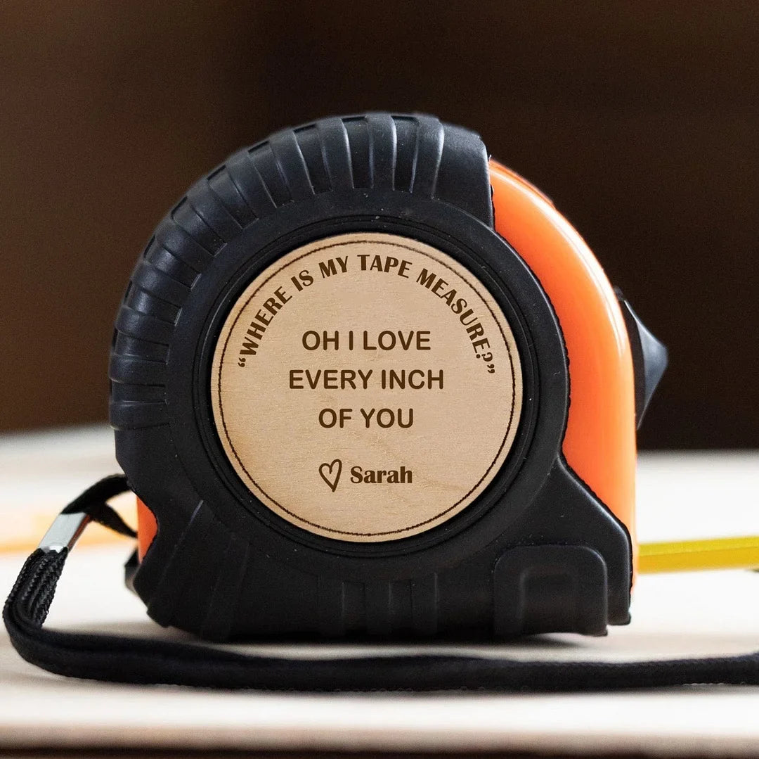 CraftBond Personalized Hammer & Tape Set | Custom hammer and measuring tape for practical and meaningful gifts