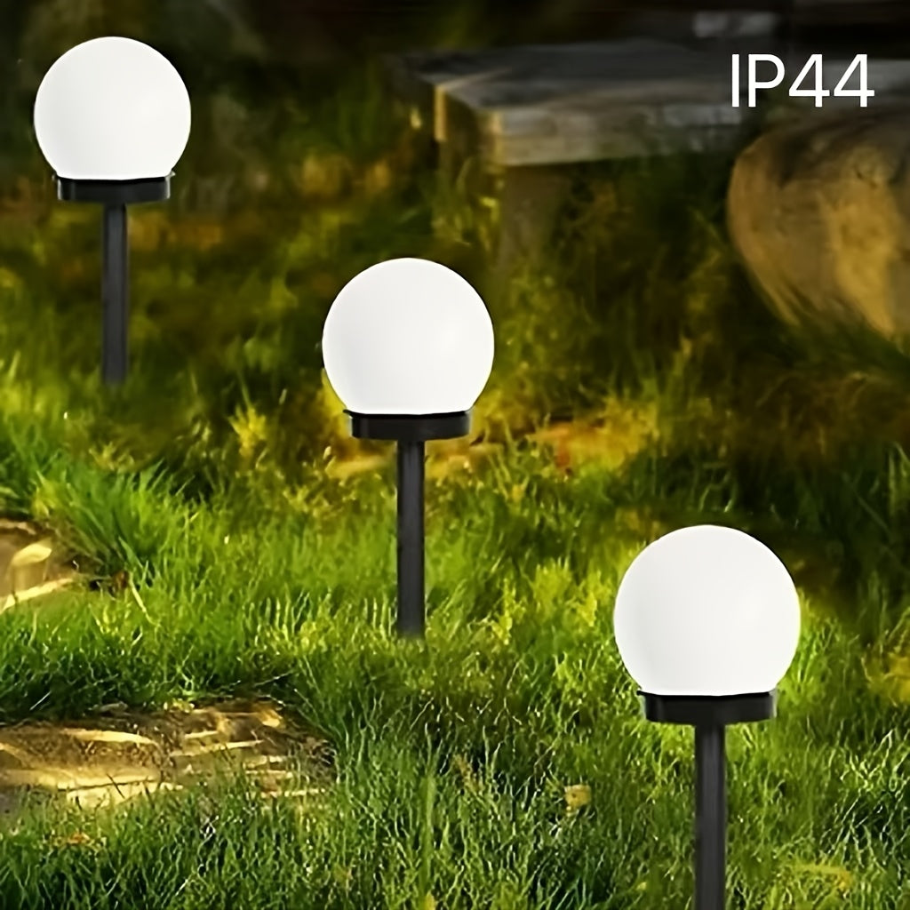 Solar LED Garden Lamps – Spherical Lighting for Paths and Gardens