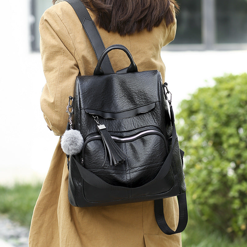 Playful Elegance Backpack – For the Fashion-Conscious Explorer