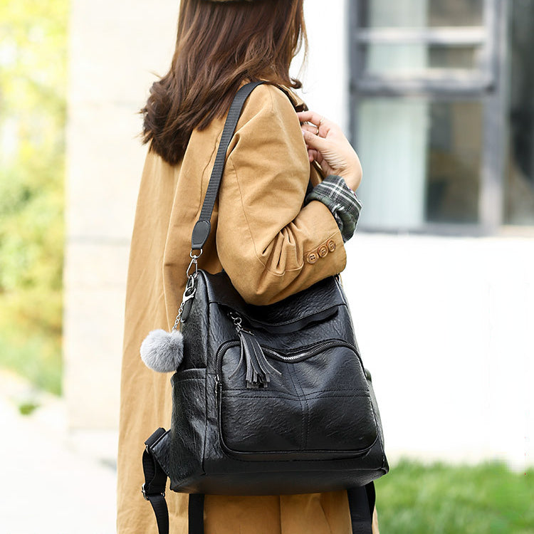 Playful Elegance Backpack – For the Fashion-Conscious Explorer