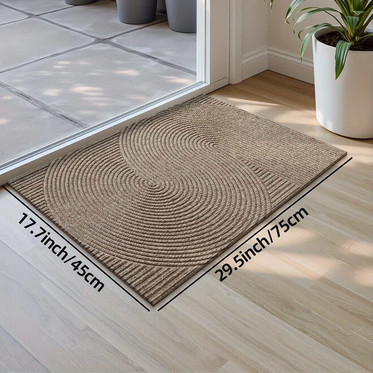 Dajiang Geometric Door Mat – Durable and Elegant