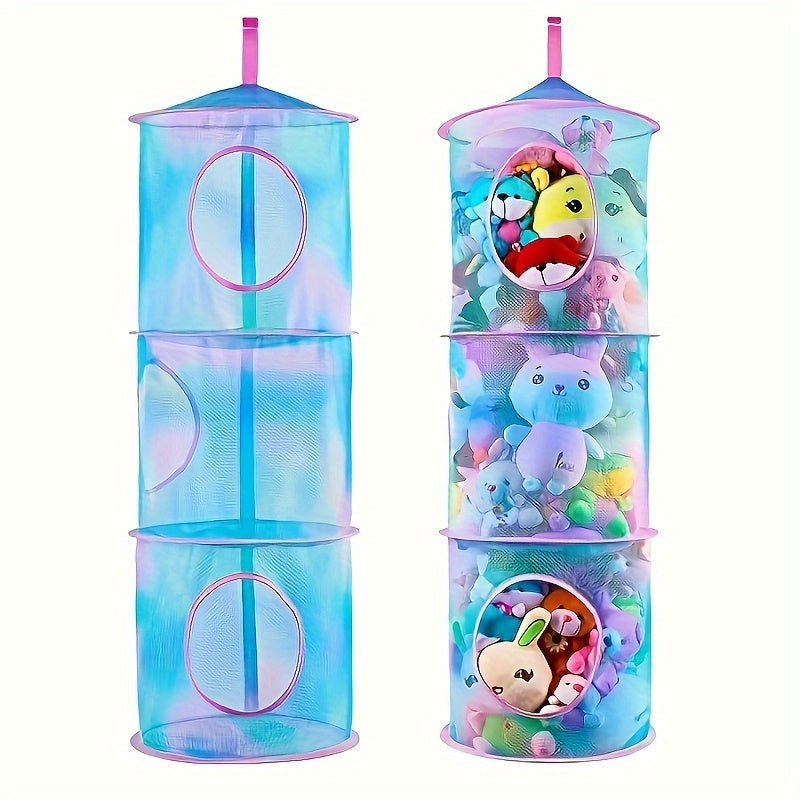 TidyTower 4-Tier Storage Net - Space-Saving and Multifunctional