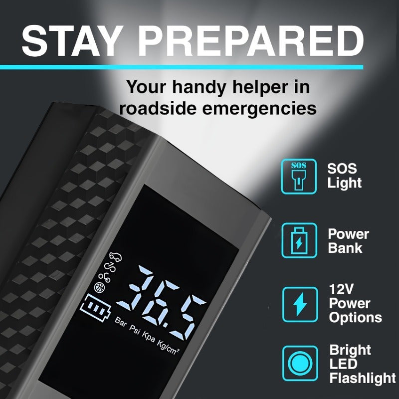 AirSmart Portable Tyre Pump – Compact and Efficient