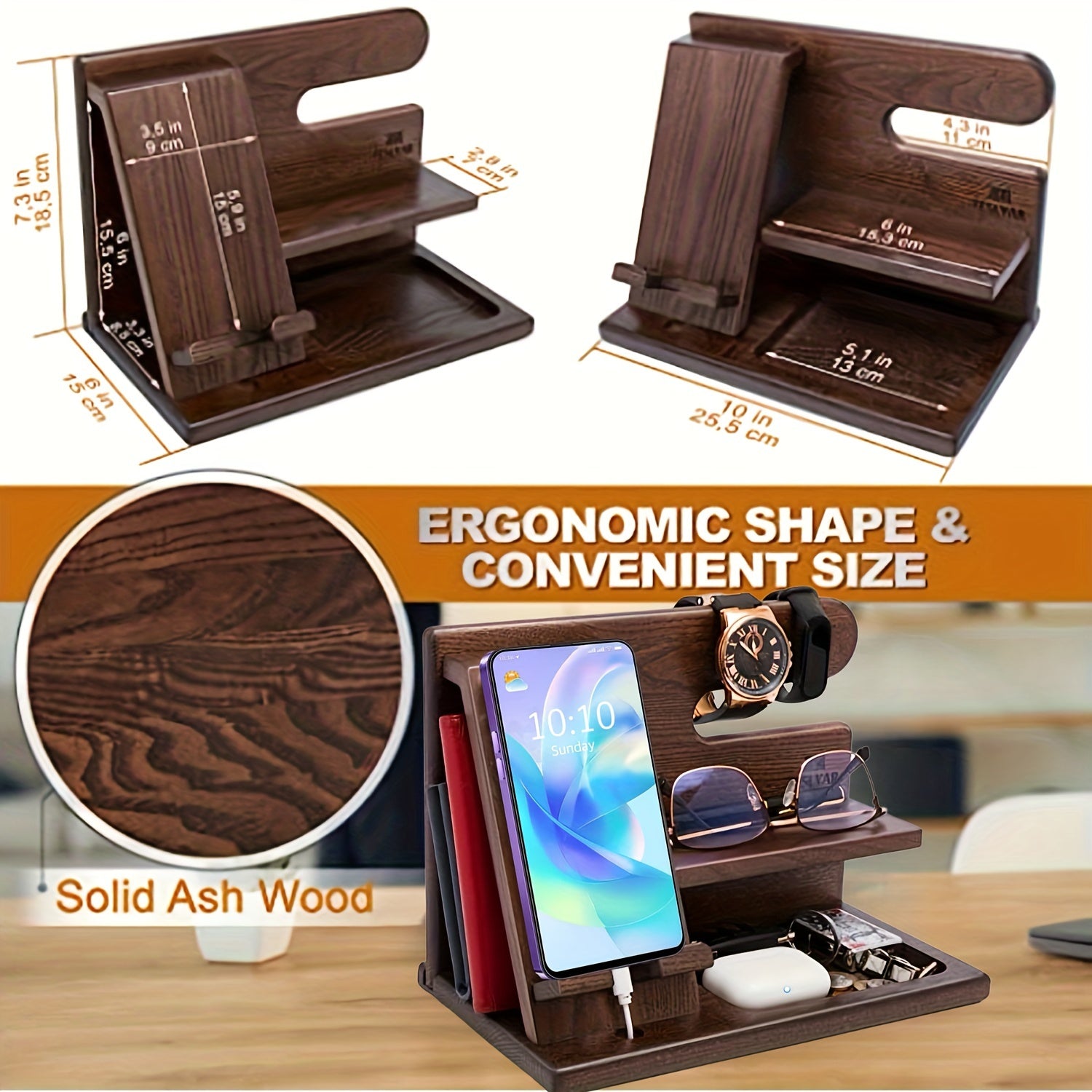 Stylish Wooden Organiser Stand – For an Organised Space