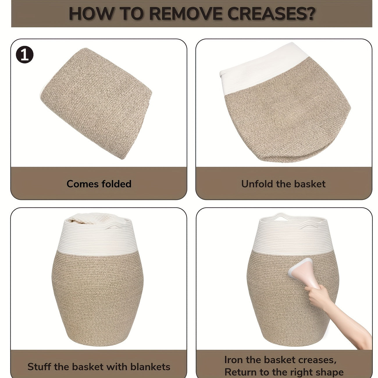 Large Woven Wicker Laundry Basket – Practical and Elegant for Any Laundry Room