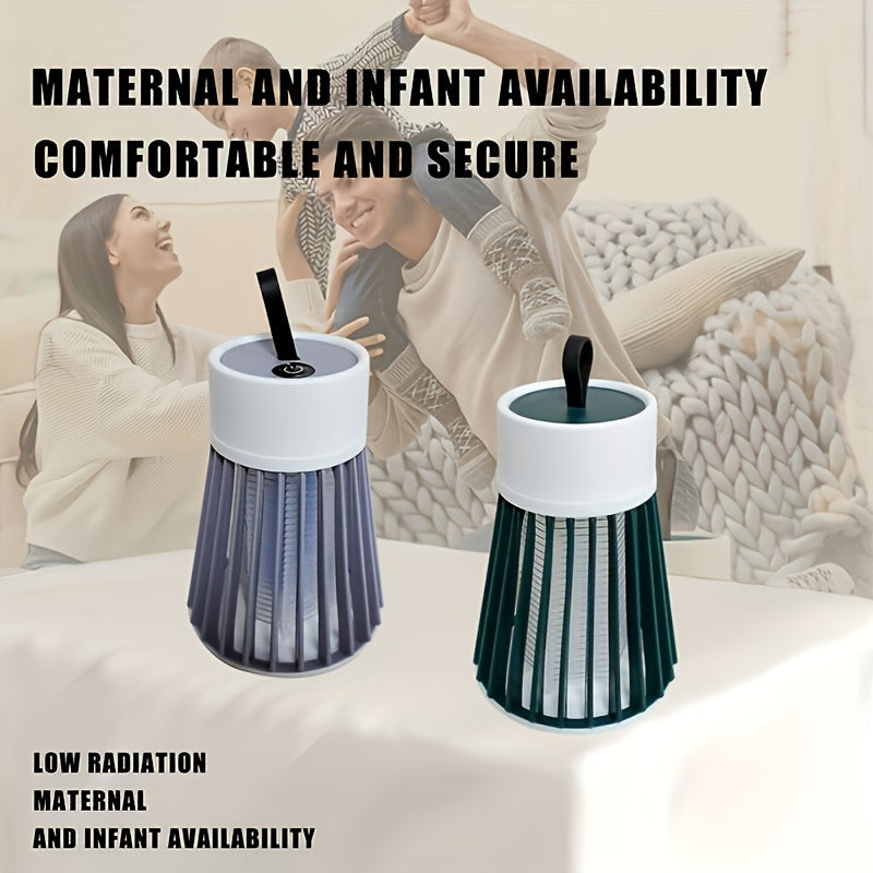 USB Rechargeable Insect Zapper – Quiet and Convenient for Indoor Use and Desks