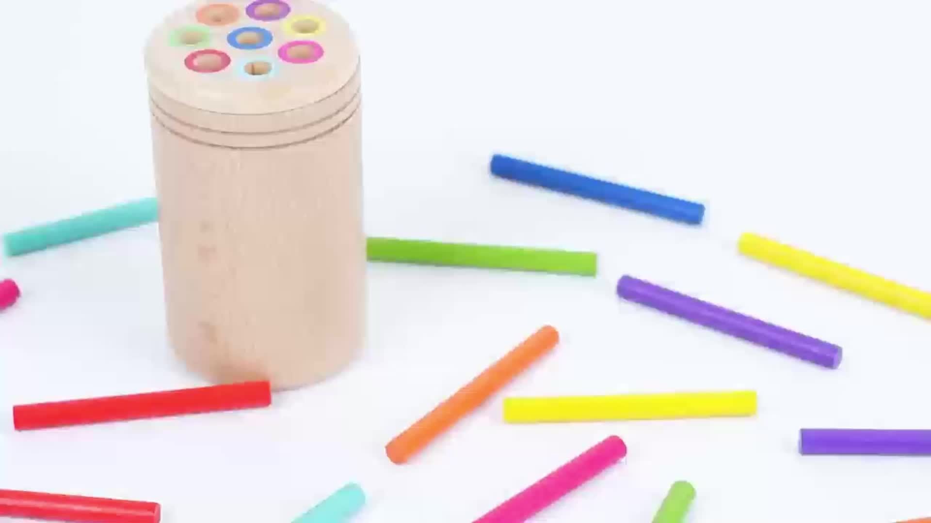 Colourful Balancing Sticks – Develop Hand-Eye Coordination and Colour Recognition