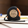 CraftBond Personalized Hammer & Tape Set | Custom hammer and measuring tape for practical and meaningful gifts