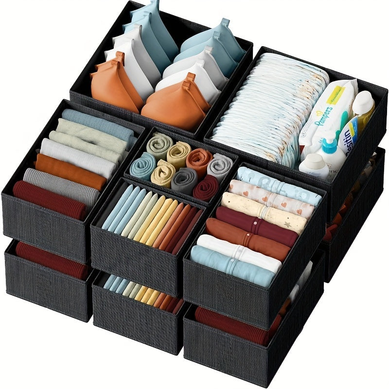 OrganizePro 12-Pack Drawer Organisers – Efficient and Compact