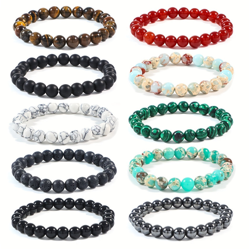 Colourful Natural Stone Bracelets - For a Stylish Flair