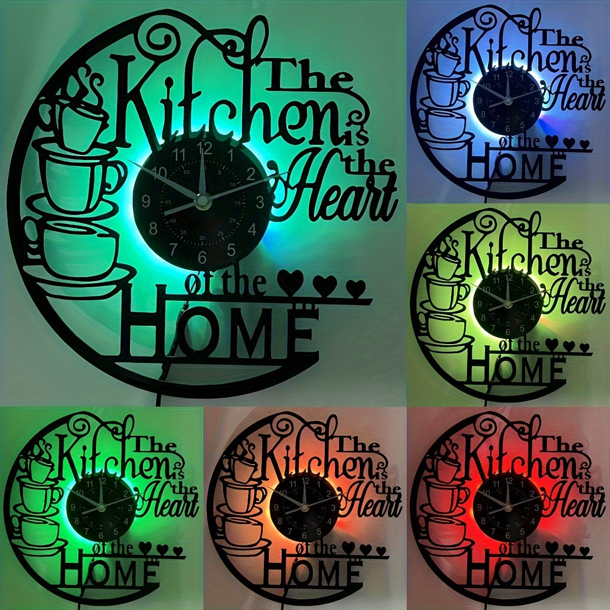 Charming Kitchen Wall Clock – For a Cosy Atmosphere